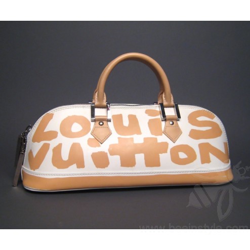 Authentic Louis Vuitton Alma Graffiti Horizontal Bag