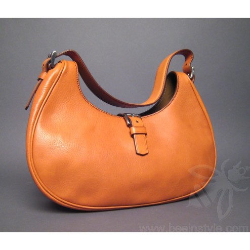 Prada Caramel Leather Shoulder Bag
