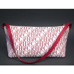 Carolina Herrera Red CH Pochette Bag