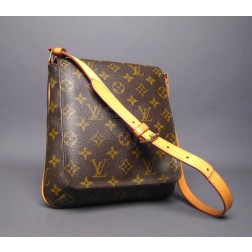Authentic Louis Vuitton Monogram Musette Salsa