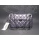 Authentic Chanel Dark Silver Camera Bag