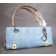 Christian Dior Denim Studded Lady Dior Cannage Shoulder Bag New
