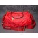 Prada Rosso Red Tessuto Nylon Bauletto Satchel Bag BN1845