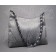 Salvatore Ferragamo Grey Wool Fabric Bag Mint