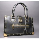 Louis Vuitton Black Suhali Leather Le Fabuleux Bag