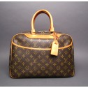 Louis Vuitton Monogram LV Canvas Deauville Vanity Handbag
