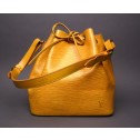 Louis Vuitton Tassil Yellow Epi Leather Petit Noe Bag